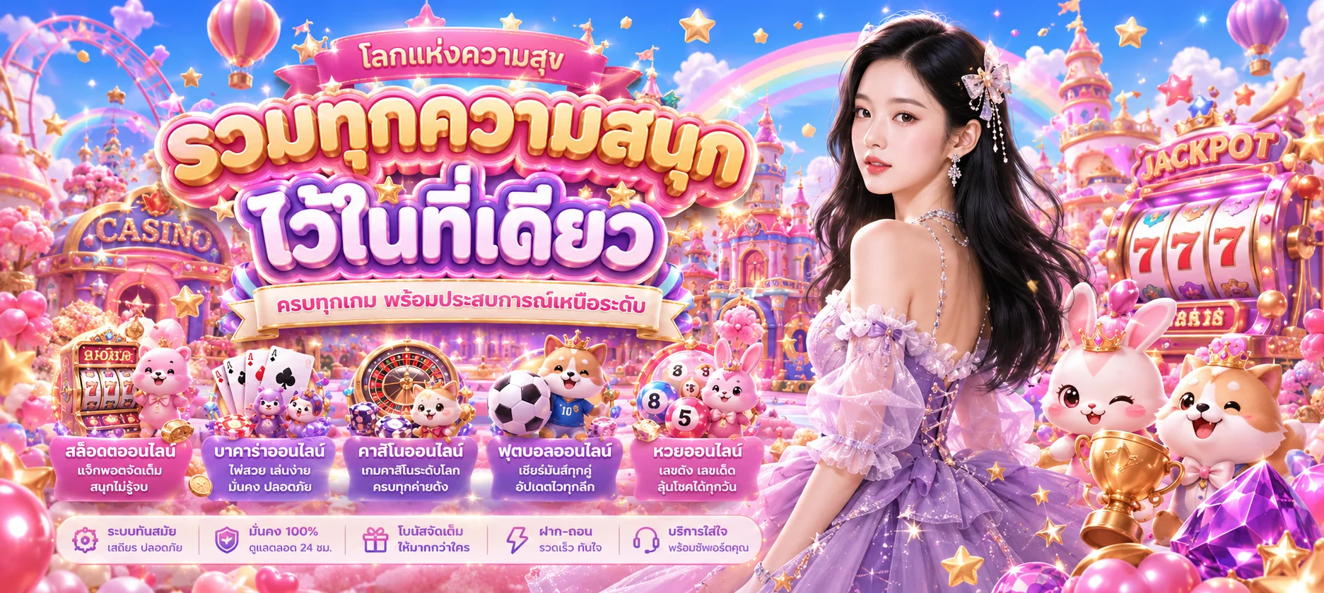 JDBAA | สล็อตออนไลน์ บาคาร่า คาสิโนสด และเกมยิงปลา